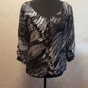 ⬇️Anthro Twelfth Street by Cynthia Vincet Top M